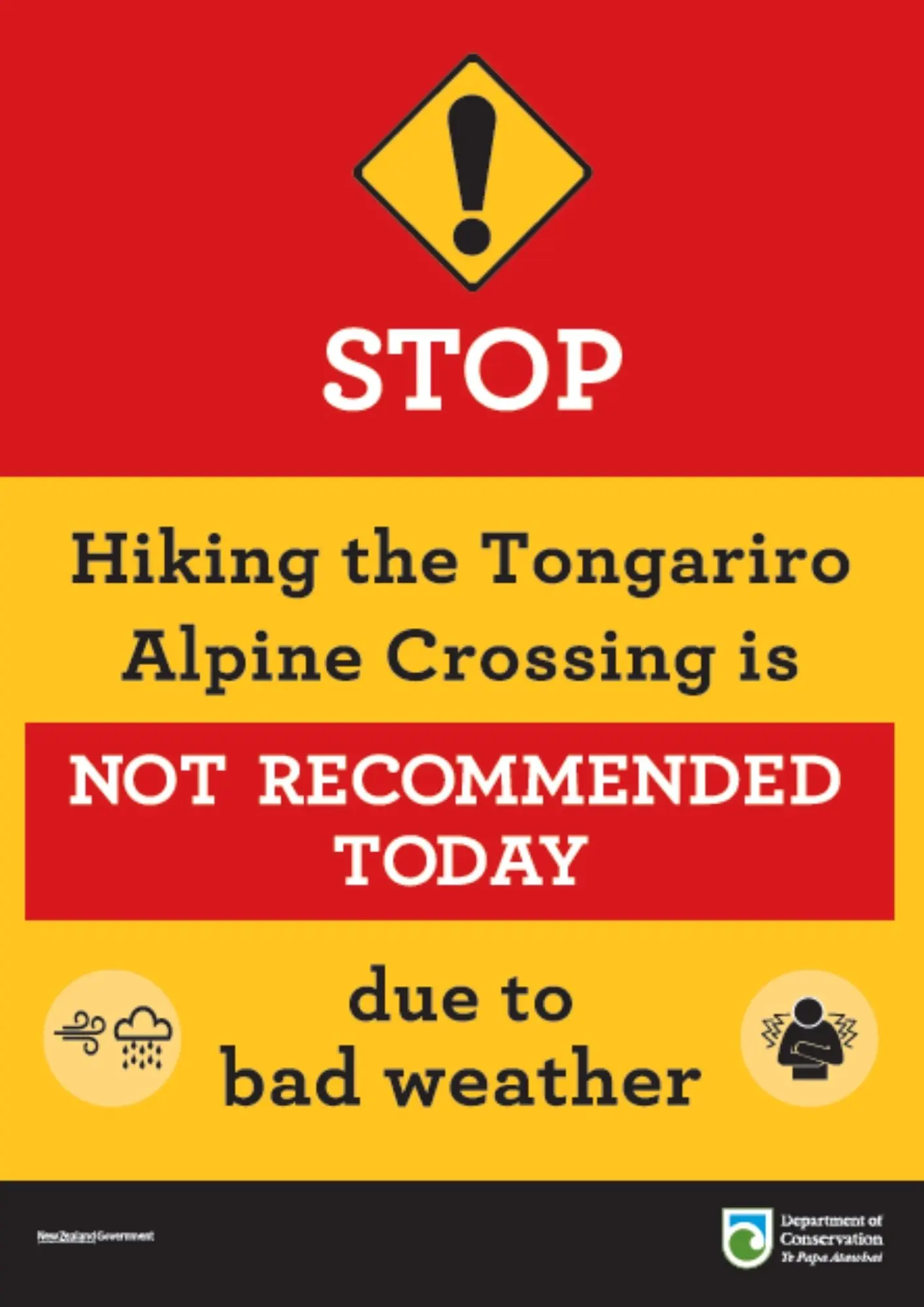 Why the Tongariro Crossing Closes in Bad Weather