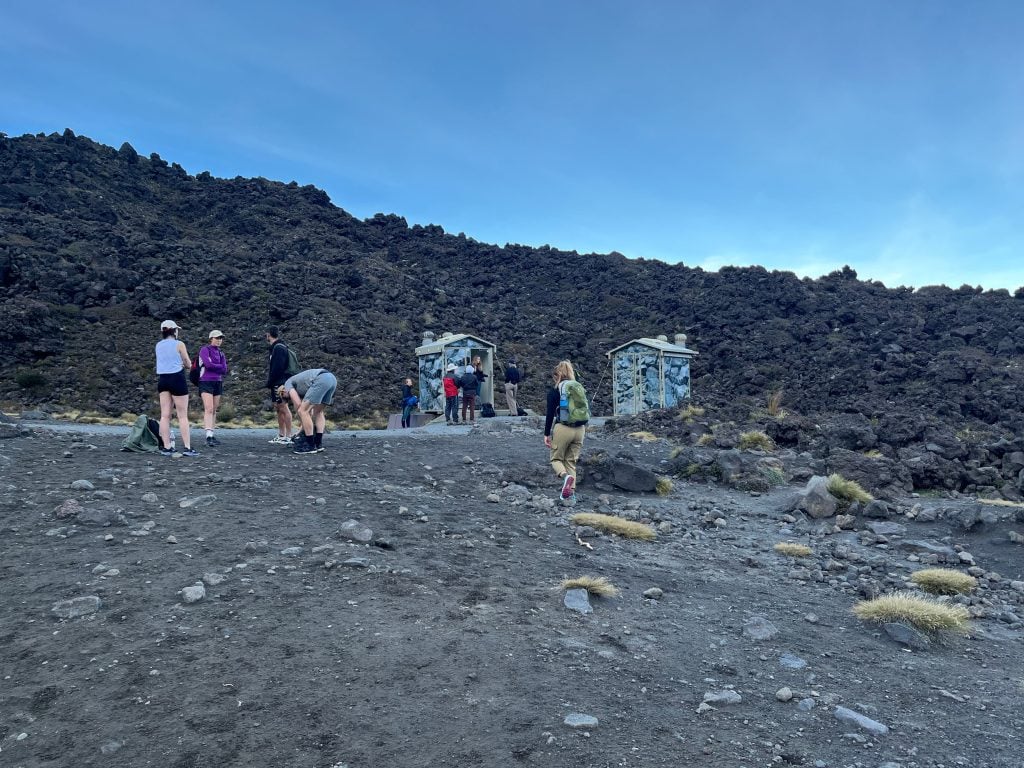 Tongariro Crossing Toilets